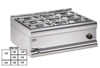 Мармит настольный 1*GN1/2 + 4*GN1/4 + 3*GN1/6 Lincat BM7AWFL – купить в Санкт-Петербурге по цене завода