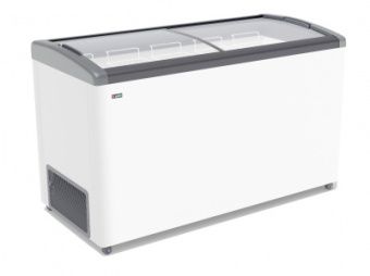 Ларь морозильный Frostor Gellar FG500E гнутое стекло серый – купить по цене завода