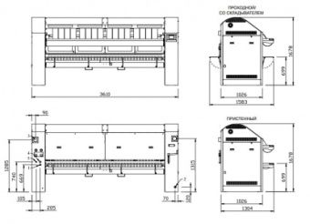 Гладильный каландр Imesa MC/M 2800/50 – купить по цене завода