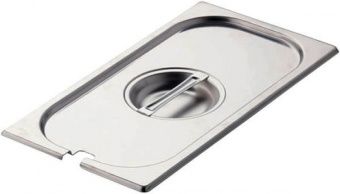 Крышка к гастроемкости Hurakan Gd-P 1/6 с отверстием для ложки – купить в Санкт-Петербурге по цене завода