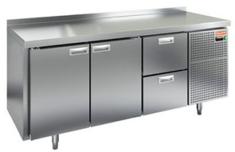 Стол охлаждаемый Hicold SN 112/TN (-2+10), 2 двери, 2 ящ, 1835х600х850 – купить по цене завода