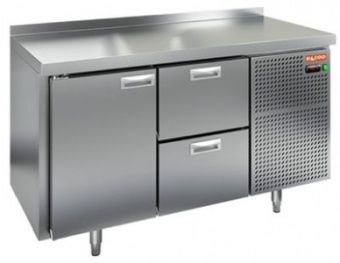Стол охлаждаемый Hicold SN 12/TN (-2+10), 1 дверь, 2 ящ, 1390х600х850 – купить по цене завода