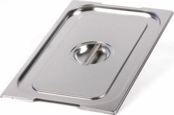 Крышка Luxstahl из нержавеющей стали для GN 1/1 с ручками [811-L] – купить в Санкт-Петербурге по цене завода