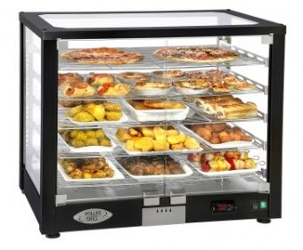 Витрина тепловая Roller Grill Wd 780 D черная – купить по цене завода