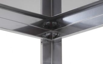 Стеллаж кухонный Luxstahl СР-1800х1000х600/4 – купить в Санкт-Петербурге по цене завода