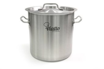 Кастрюля 9 л нерж. Viatto 101619 – купить в Санкт-Петербурге по цене завода