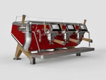 Кофемашина Astoria Saep Frc/3 Storm4000 красный/хром C.M.A. – купить по цене завода