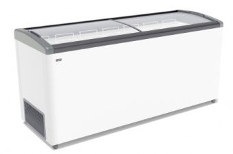 Ларь морозильный Frostor Gellar FG700 E гнутое стекло серый – купить по цене завода