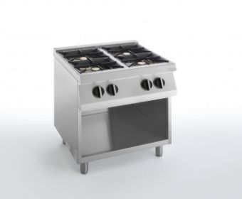 Плита газовая 4 конфорочная 700 серии Apach Chef Line Slrrg87Cs – купить по цене завода