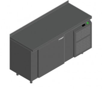 Стол с охлаждающим шкафом Шкафом для пивных кег Hicold Br-1/Snk W – купить по цене завода