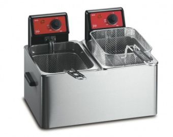 Фритюрница Fri Fri Eco6 + 6(650106) с 2 ванной 2 x 4 - 5 л электрическая настольная – купить в Санкт-Петербурге по цене завода
