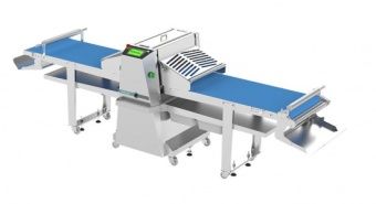 Тестораскатка Rollmatic R65Axp-T/16 /ЛОТКИ /НАБОР для нарезки круассанов 140Х130ММ – купить в Санкт-Петербурге по цене завода