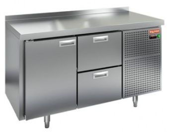 Стол охлаждаемый Hicold SN 12/BT (-10-18), 1 дверь, 2 ящ, 1390х600х850 – купить по цене завода