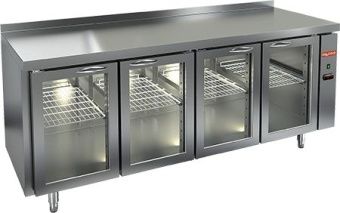 Стол с охлаждающим шкафом Шкафом со стеклом Двер.Hicold Gng 1111 Ht P без агрегата – купить по цене завода