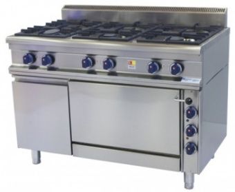 Плита 6 конфорочная Kogast PS-T69/1AM 52361 ГАЗ 900 серии – купить по цене завода