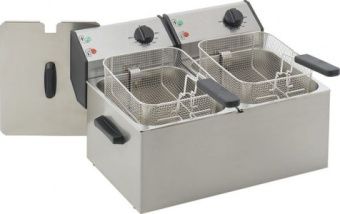 Фритюрница Roller Grill FD 80 D (2х8л) электр. 7,2кВт без кранов для слива масла – купить в Санкт-Петербурге по цене завода