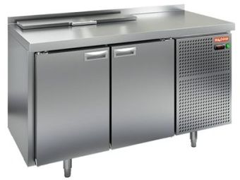 Стол для салатов Hicold SL1-11GN (1/3) (+2+10), 2 двери, 1390х700х850мм – купить в Санкт-Петербурге по цене завода