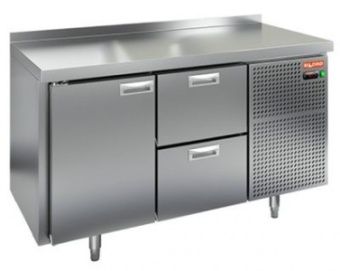 Стол охлаждаемый Hicold GN 12/BT стол охл.(-10-18), 1 дверь,2 ящ, 1390х700х850 – купить по цене завода