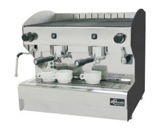 Кофемашина Acm Srl Rounder 2 GR Compatta NERO (ACMRD002CSN) полуавтоматическая с 2 группами – купить по цене завода